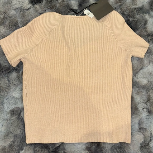 Cream knit top - Picture 3 of 4